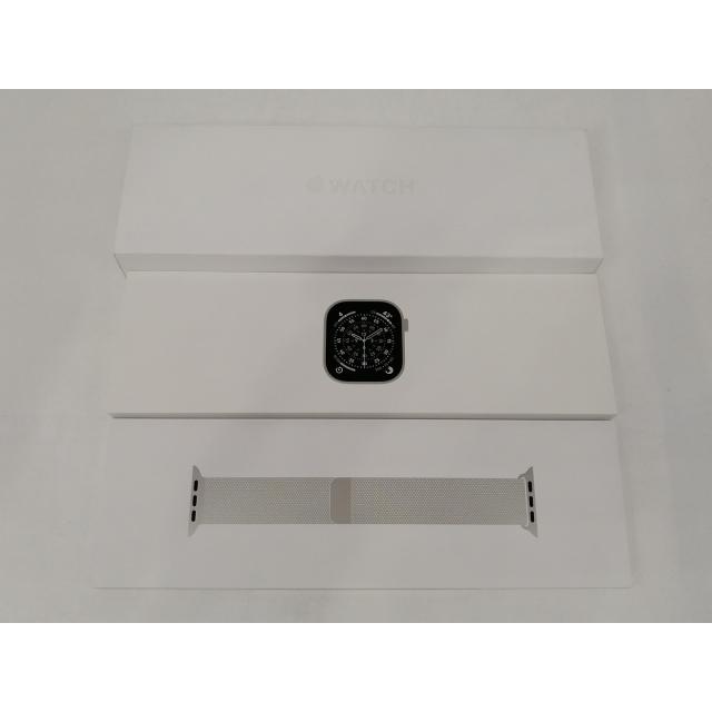 【未使用】Apple Apple Watch Series11 46mm Cellular ナチュラルチタニウムケース/ナチュラルミラネーゼループ (S/M) MFCY4J/A【福岡天神】保証期間３ヶ月の画像