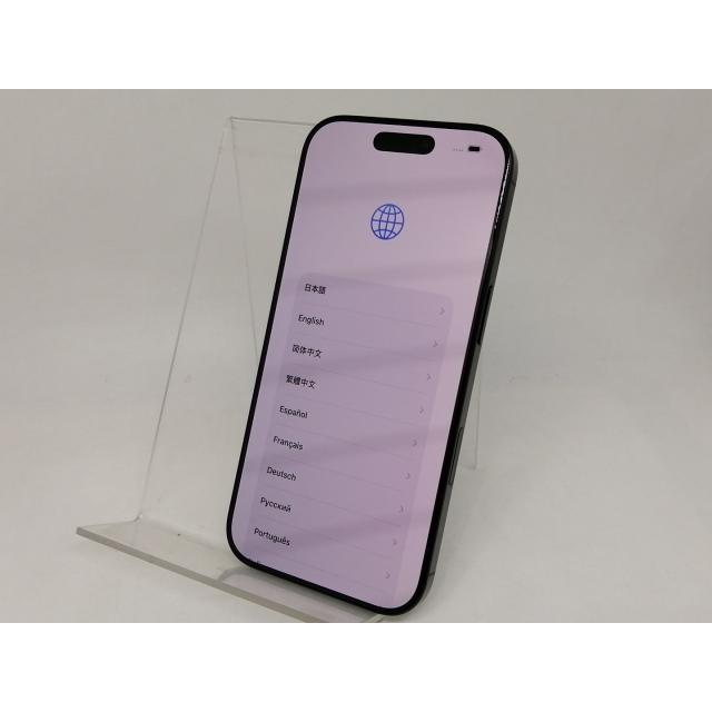 【中古】Apple 国内版 【SIMフリー】 iPhone 16 Pro 128GB ブラックチタニウム MYMV3J/A【日本橋3】保証期間１ヶ月【ランクB】の画像