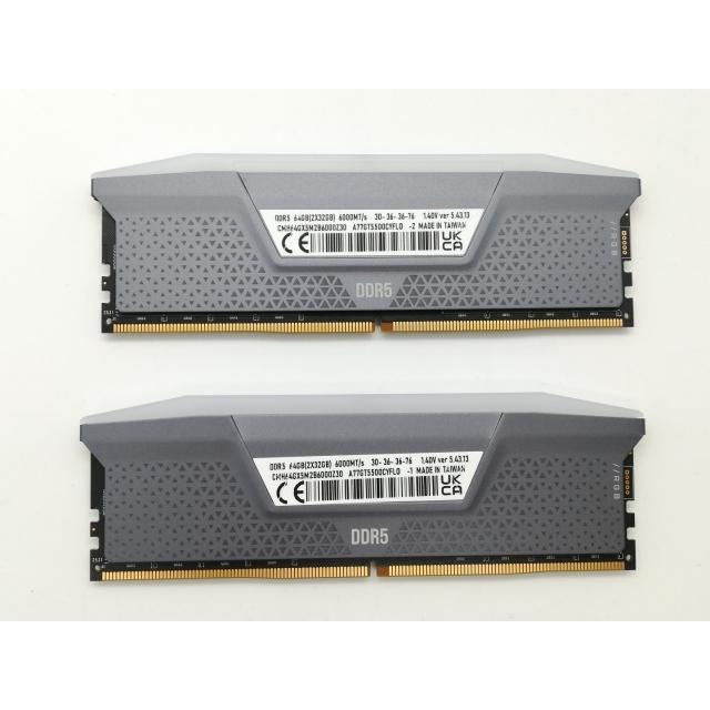中古】DDR5 32GB 2枚組（合計64GB） DDR5-6000(PC5-48000