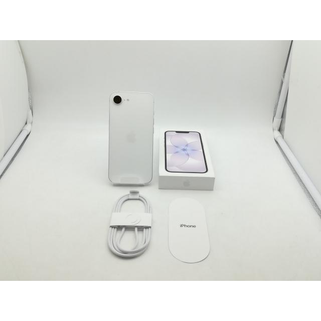 【未使用】Apple 国内版 【SIMフリー】 iPhone 17e 256GB ホワイト MHRP4J/A【広島本通】保証期間３ヶ月の画像
