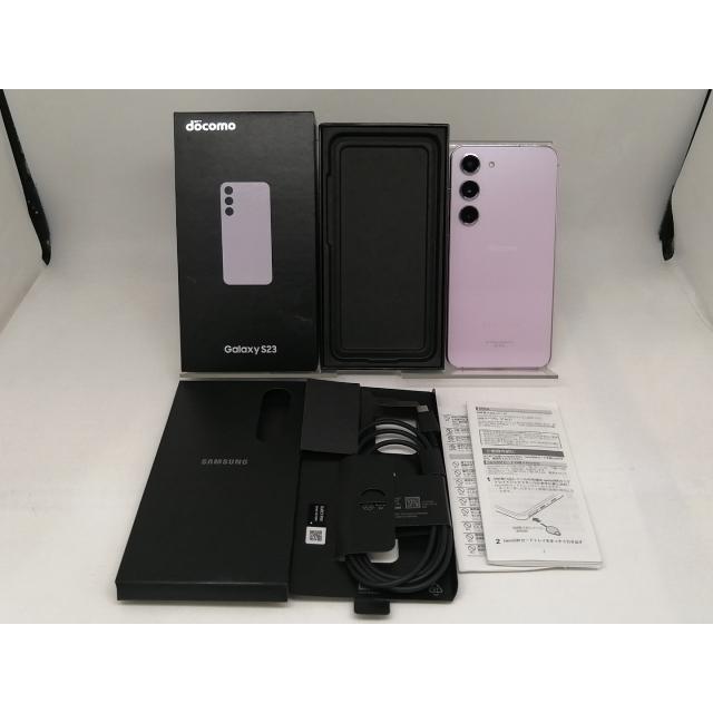 中古】SAMSUNG docomo 【SIMフリー】 Galaxy S23 ラベンダー 8GB 256GB