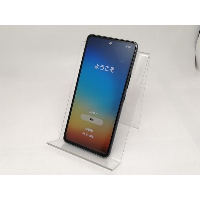 中古】SAMSUNG au 【SIMフリー】 Galaxy A53 5G オーサムブラック 6GB
