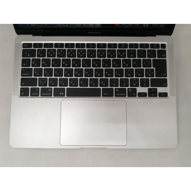 【中古】Apple MacBook Air 13インチ M1(CPU:8C/GPU:7C) 8GB/256GB シルバー MGN93J/A (M1・2020)【日本橋3】保証期間１ヶ月【ランクA】の画像