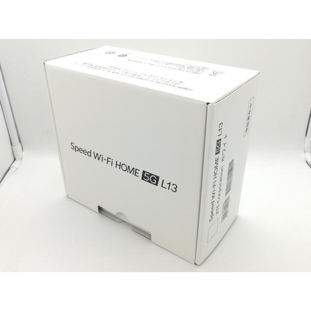 未使用】ZTE UQmobile 【SIMフリー】 Speed Wi-Fi HOME 5G L13 ZTR02