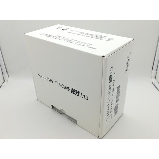 ZTE Wi-Fi  5G L13 SIMフリー 未使用】ZTE UQmobile 【SIMフリー】 Speed Wi-Fi HOME 5G L13 ZTR02