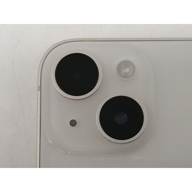 【中古】Apple docomo 【SIMフリー】 iPhone 14 128GB スターライト MPUQ3J/A【日本橋3】保証期間１ヶ月【ランクB】の画像