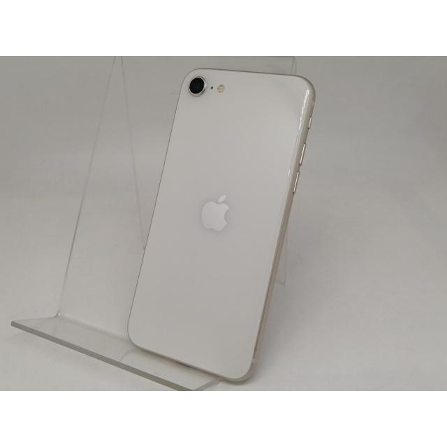 【中古】Apple SoftBank 【SIMフリー】 iPhone SE（第3世代） 64GB スターライト MMYD3J/A【日本橋3】保証期間１ヶ月【ランクA】