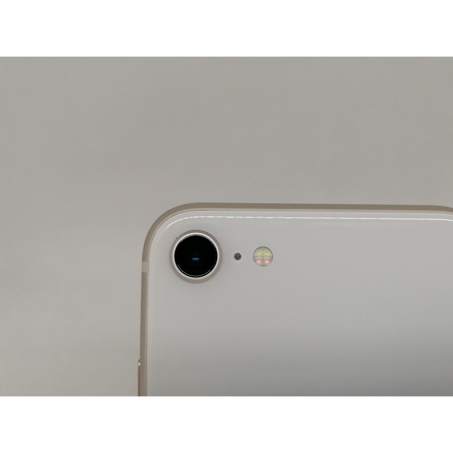 【中古】Apple SoftBank 【SIMフリー】 iPhone SE（第3世代） 64GB スターライト MMYD3J/A【日本橋3】保証期間１ヶ月【ランクA】の画像