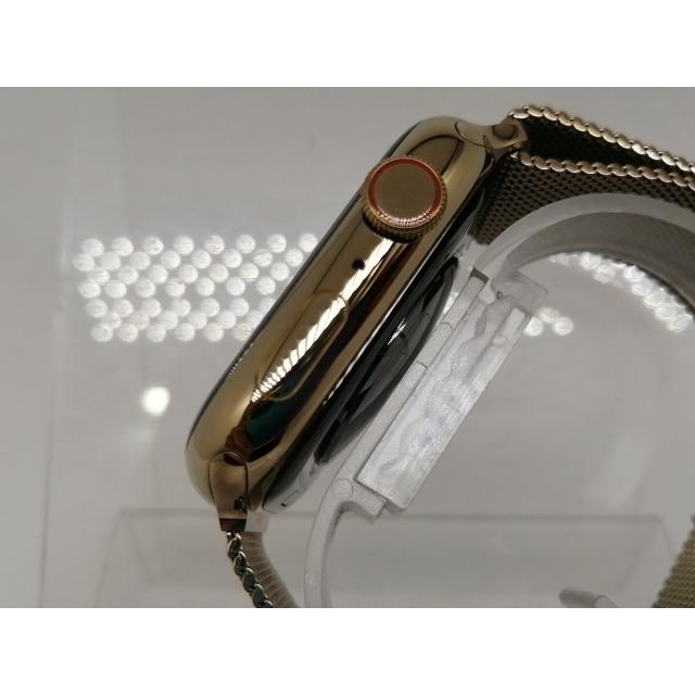【中古】Apple Apple Watch Series8 45mm Cellular ゴールドステンレススチールケース/ゴールドミラネーゼループ MNKQ3J/A【日本橋3】保証期間１ヶ月【ランクA】の画像