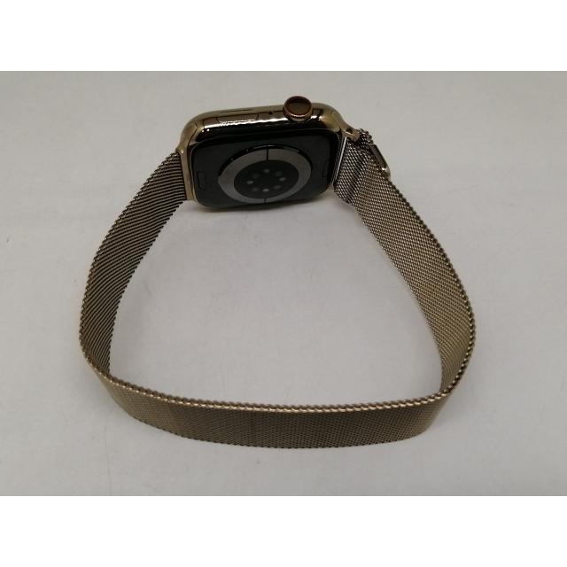 【中古】Apple Apple Watch Series8 45mm Cellular ゴールドステンレススチールケース/ゴールドミラネーゼループ MNKQ3J/A【日本橋3】保証期間１ヶ月【ランクA】の画像