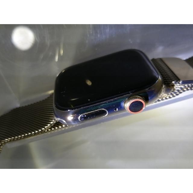 【中古】Apple Apple Watch Series8 45mm Cellular ゴールドステンレススチールケース/ゴールドミラネーゼループ MNKQ3J/A【日本橋3】保証期間１ヶ月【ランクA】の画像