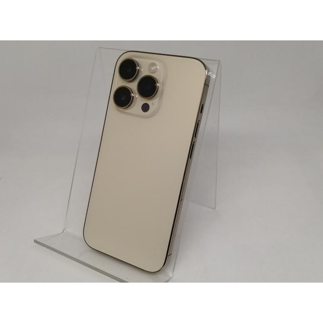 中古】Apple au 【SIMフリー】 iPhone 14 Pro 256GB ゴールド MQ173J/A