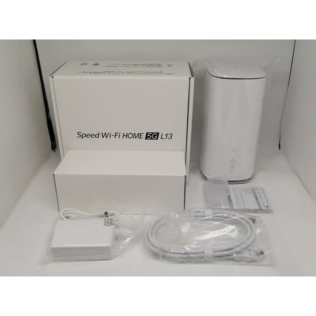 未使用】ZTE UQmobile 【SIMフリー】 Speed Wi-Fi HOME 5G L13 ZTR02