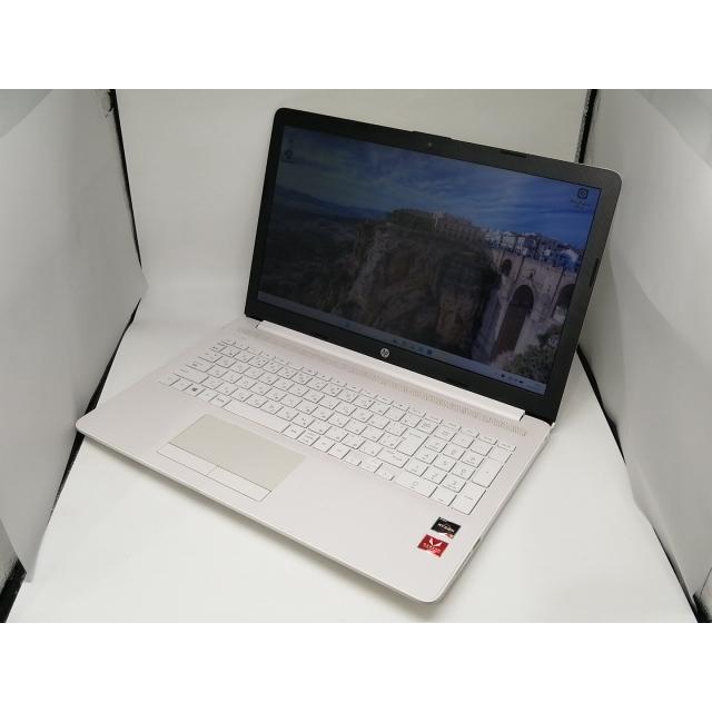 中古】HP HP 15-db1000 15-db1056AU ピュアホワイト【R5 3500U 8G 256G