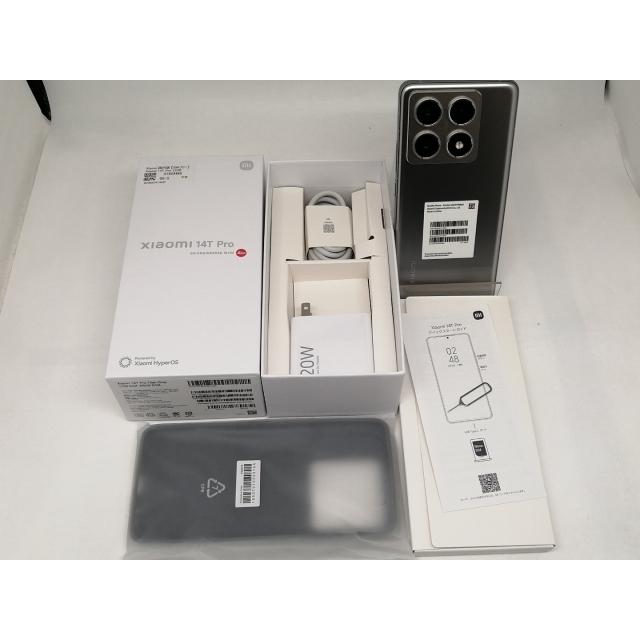 中古】Xiaomi 国内版 【SIMフリー】 Xiaomi 14T Pro 12GB 256GB チタン