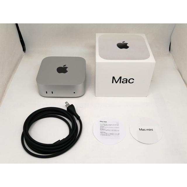中古】Apple Mac mini M4(CPU:10C/GPU:10C) 16GB/256GB シルバー