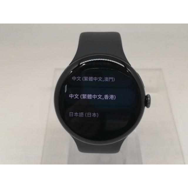 中古】Google Pixel Watch4 Wi-Fiモデル 45mm Matte Black アルミ