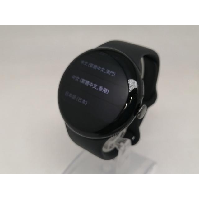 中古】Google Pixel Watch4 Wi-Fiモデル 45mm Matte Black アルミ