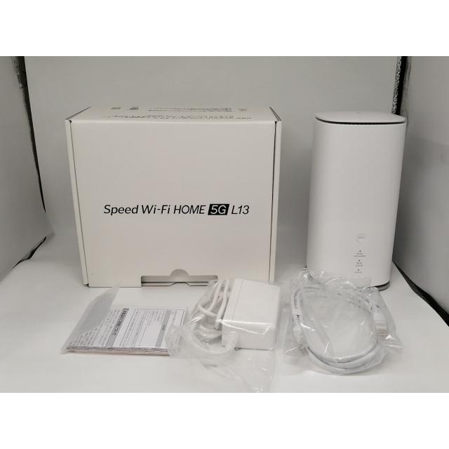 中古】ZTE UQmobile 【SIMフリー】 Speed Wi-Fi HOME 5G L13 ZTR02