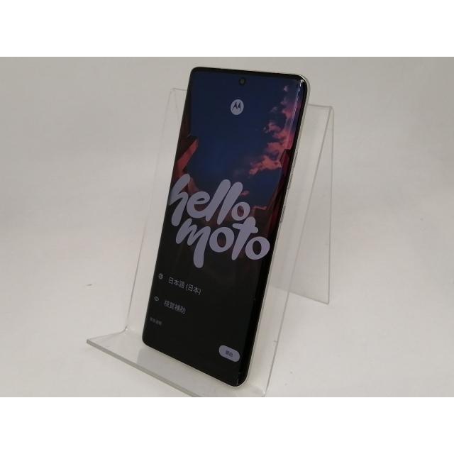 中古】MOTOROLA SoftBank 【SIMフリー】 motorola edge 50s pro バニラ