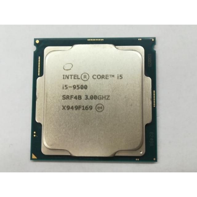 中古】Intel Core i5-9500 (3GHz/TB:4.4GHz/SRF4B/U0) bulk LGA1151/6C 