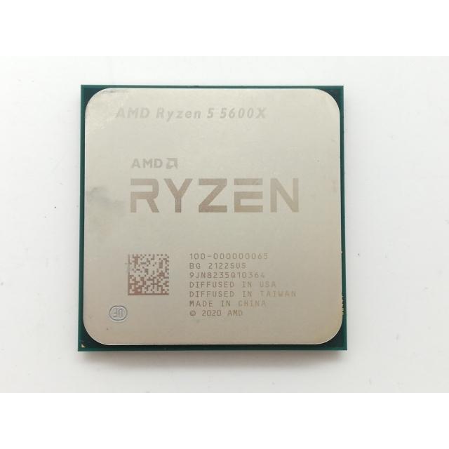 中古】AMD Ryzen 5 5600X (3.7GHz/TC:4.6GHz) bulk AM4/6C/12T/L3 32MB