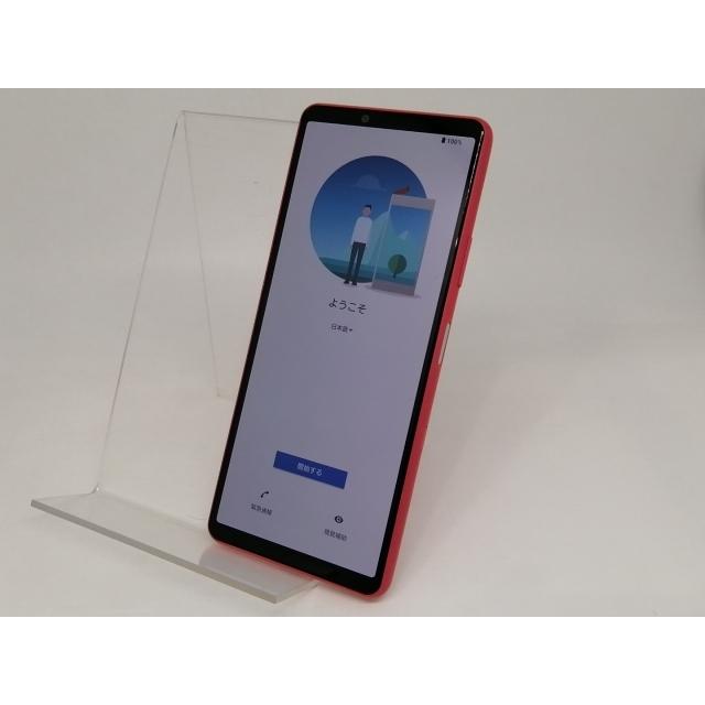 中古】SONY docomo 【SIMロック解除済み】 Xperia 10 III ピンク 6GB