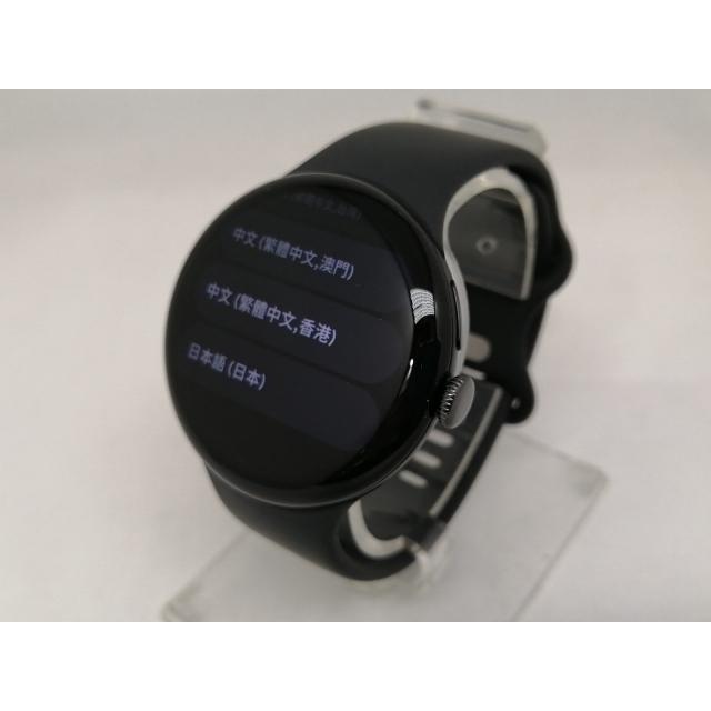 中古】Google Pixel Watch4 Wi-Fiモデル 45mm Matte Black アルミ