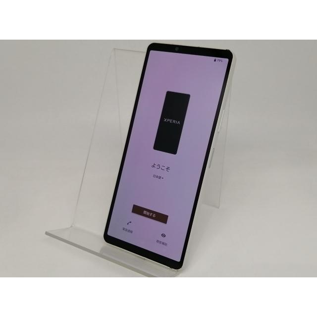 中古】SONY docomo 【SIMフリー】 Xperia 10 V ホワイト 6GB 128GB SO
