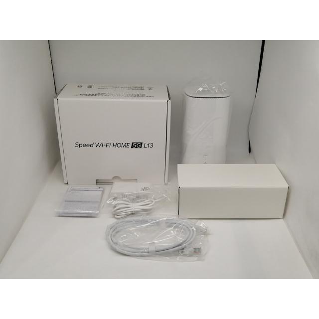 未使用】ZTE UQmobile 【SIMフリー】 Speed Wi-Fi HOME 5G L13 ZTR02
