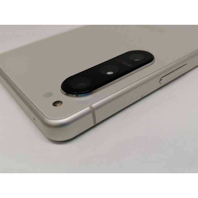 中古】SONY au 【SIMフリー】 Xperia 5 IV 8GB 128GB SOG09 エクリュ