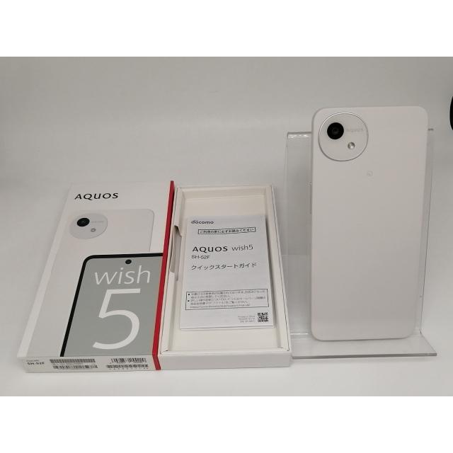 AQUOS wish 5 ユキ　ドコモ　新品未使用 中古】SHARP docomo 【SIMフリー】 AQUOS wish5 ユキ 4GB 64GB SH-52F