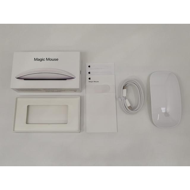 中古】Apple Magic Mouse（2024/USB-C）ホワイト MXK53ZA/A【日本橋3