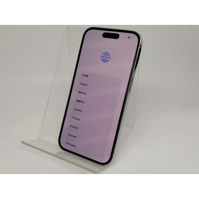 中古】Apple au 【SIMフリー】 iPhone 14 Pro 256GB シルバー MQ0Y3J/A