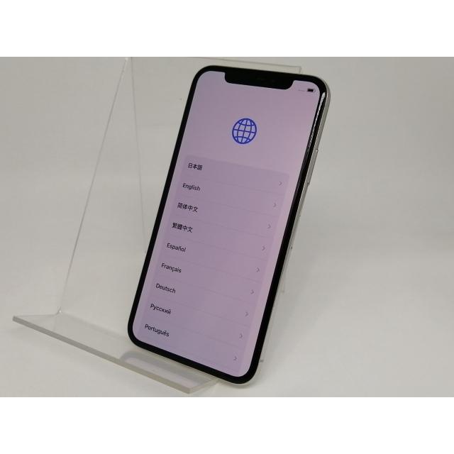 中古】Apple SoftBank 【SIMロック解除済み】 iPhone X 64GB シルバー