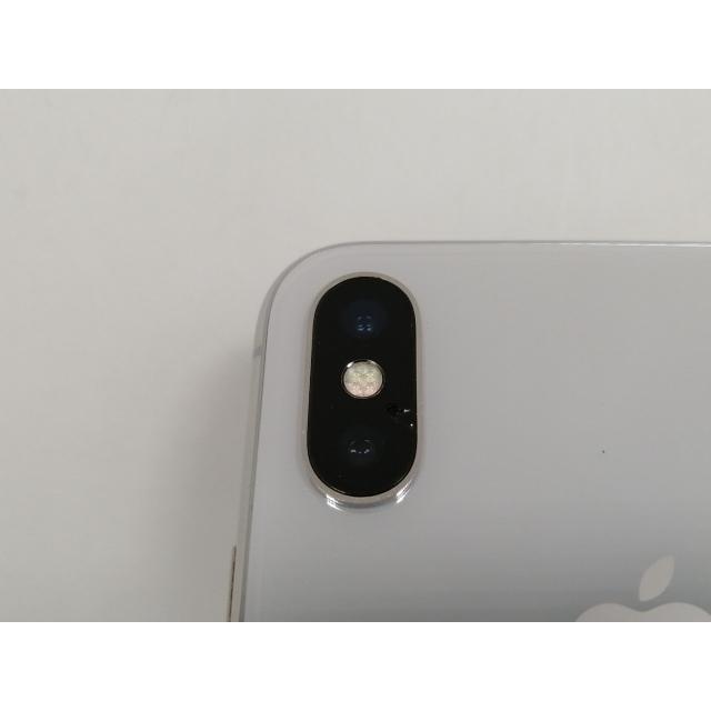 中古】Apple SoftBank 【SIMロック解除済み】 iPhone X 64GB シルバー