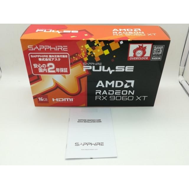 中古】SAPPHIRE SAPPHIRE PULSE Radeon RX 9060 XT GAMING OC 16GB