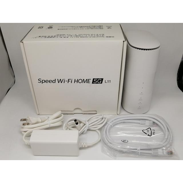 中古】ZTE UQmobile 【SIMフリー】 Speed Wi-Fi HOME 5G L11 ZTR01