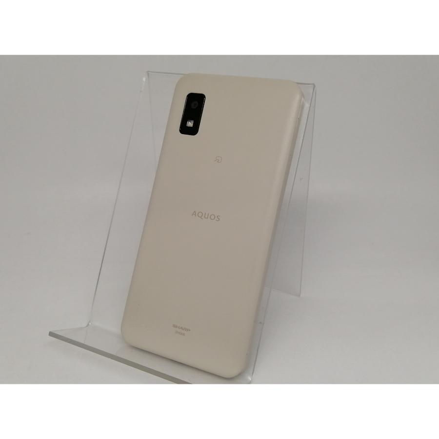 中古】SHARP au 【SIMフリー】 AQUOS wish アイボリー 4GB 64GB SHG06