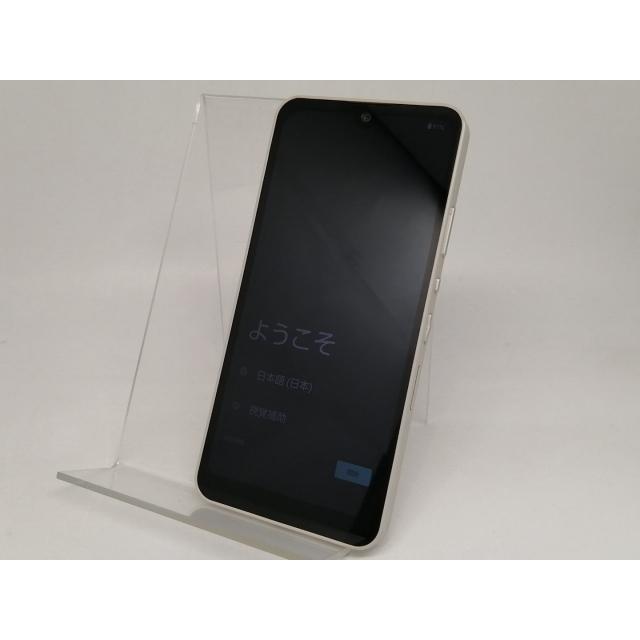 中古】SHARP au 【SIMフリー】 AQUOS wish アイボリー 4GB 64GB SHG06
