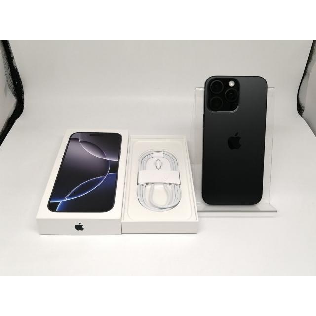 中古】Apple 国内版 【SIMフリー】 iPhone 16 Pro Max 1TB ブラック