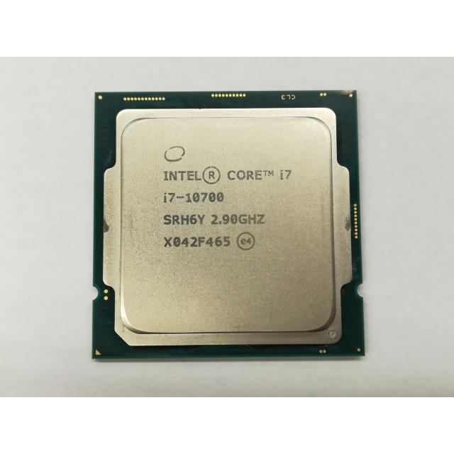intel i7-10700 ［動作未確認品］ 中古】Intel Core i7-10700 (2.9GHz/TB:4.8GHz) bulk LGA1200/8C/16T