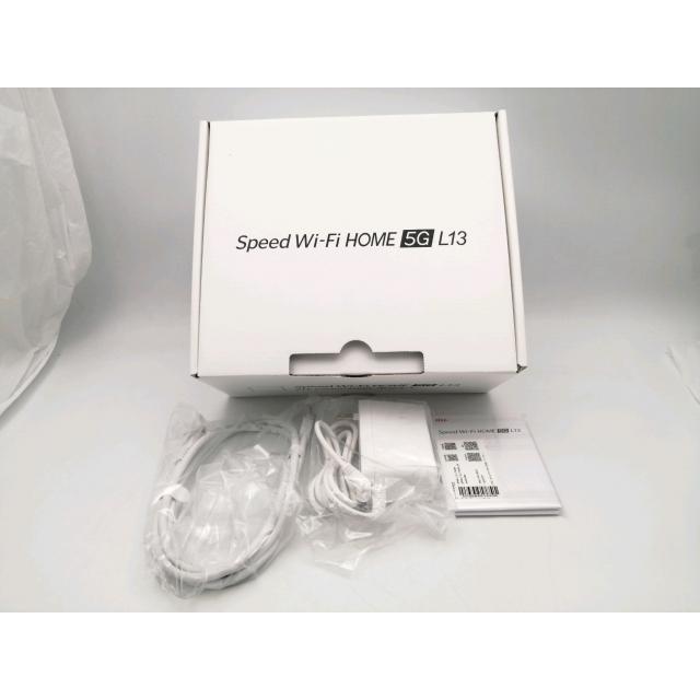 未使用】ZTE au 【SIMフリー】 Speed Wi-Fi HOME 5G L13 ZTR02SWX【EC