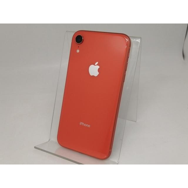 中古】Apple 国内版 【SIMフリー】 iPhone XR 64GB コーラル MT0A2J/A