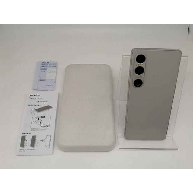中古】SONY 国内版 【SIMフリー】 Xperia 1 VI プラチナシルバー 12GB