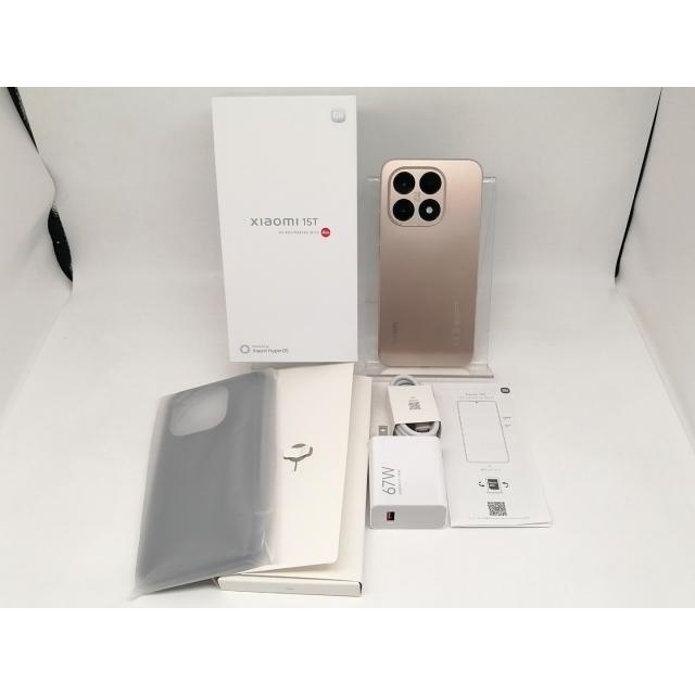 中古】Xiaomi 【SIMフリー】 Xiaomi 15T ローズゴールド 12GB 256GB