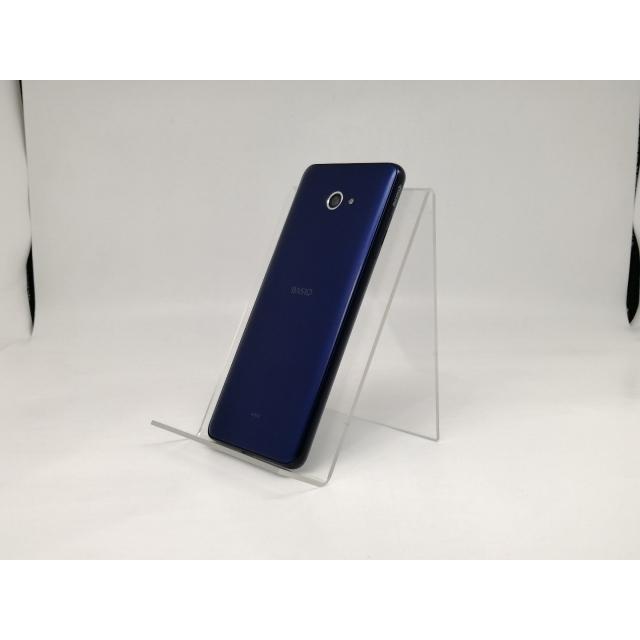 中古】KYOCERA au 【SIMロック解除済み】 BASIO4 ロイヤルブルー 3GB