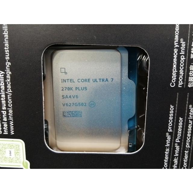 未使用】Intel Core Ultra 7 270K Plus (3.7GHz) Box LGA1851/24C(P:8C