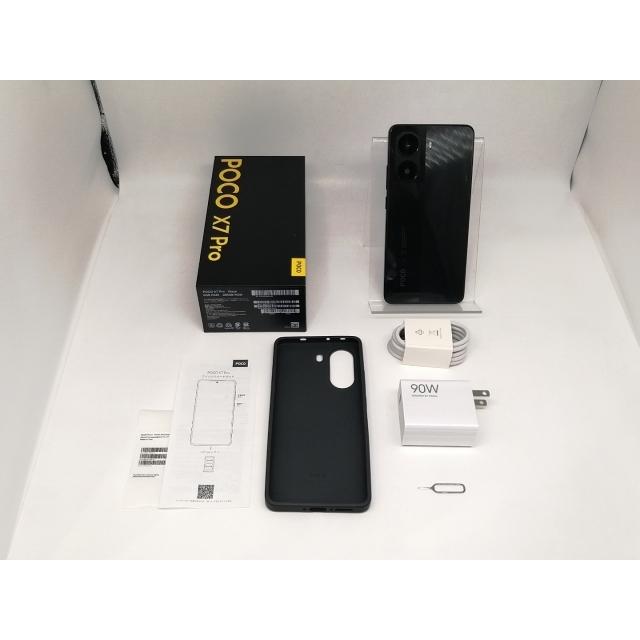 中古】Xiaomi 【SIMフリー】 Poco X7 Pro ブラック 8GB 256GB【日本橋3