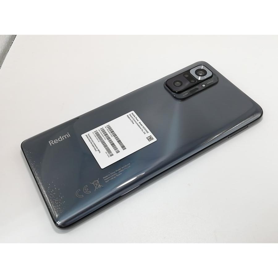 中古】Xiaomi 国内版 【SIMフリー】 Redmi Note 10 Pro オニキスグレー 